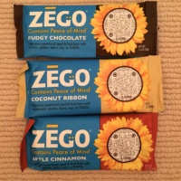 Gluten-free bars from Zego Snacks